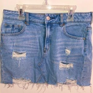 Pacsun jean skirt